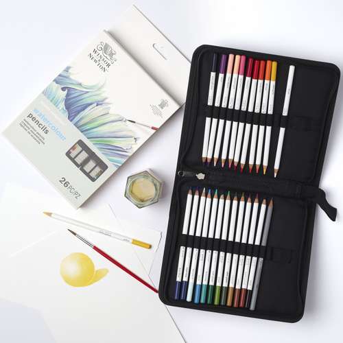 WINSOR & NEWTON™ Studio Collection™ Aquarellstifte-Set, 26-teilig