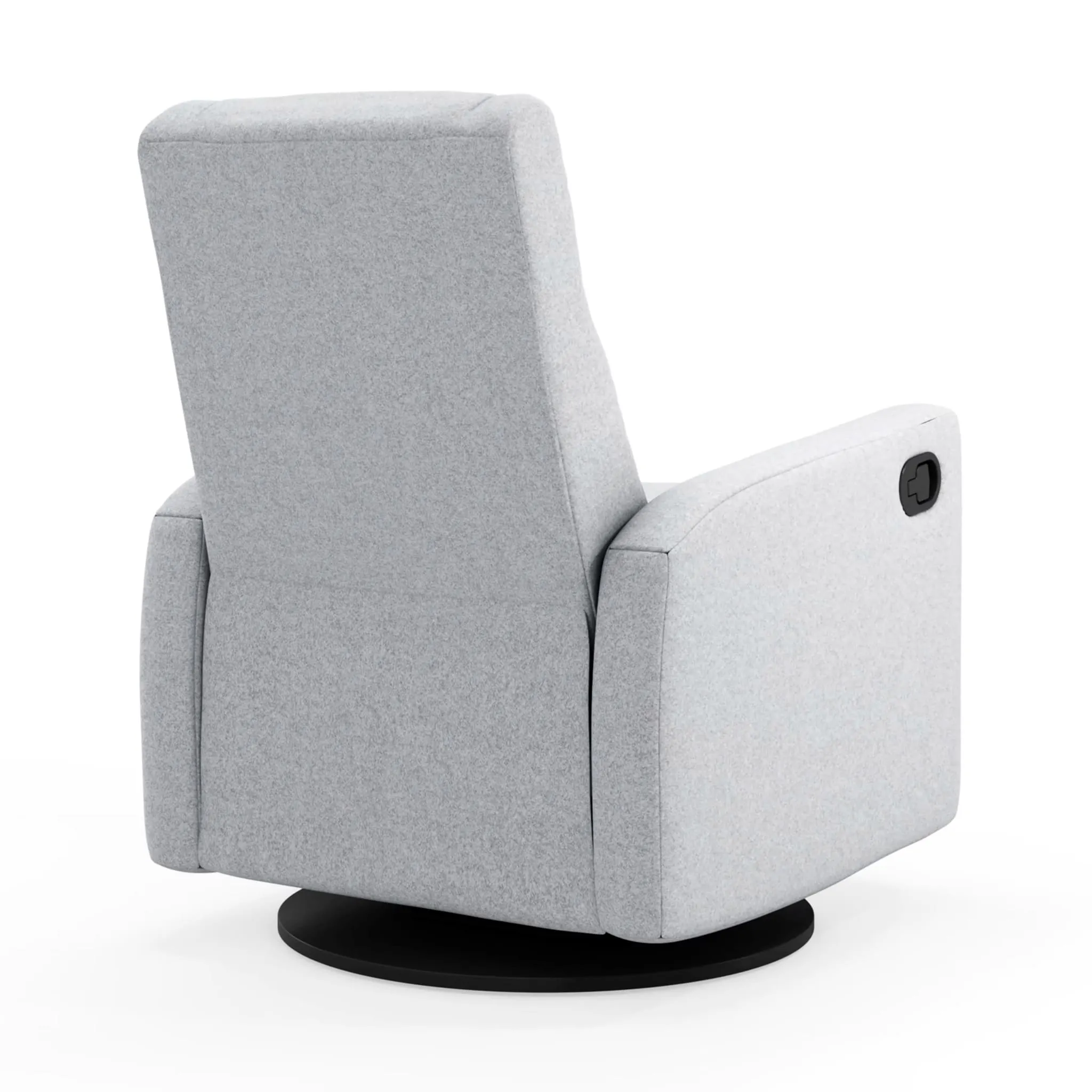 Jaymar BB Fauteuil Berçant et Pivotant Nelly - Arlo Heather Gris  Noir