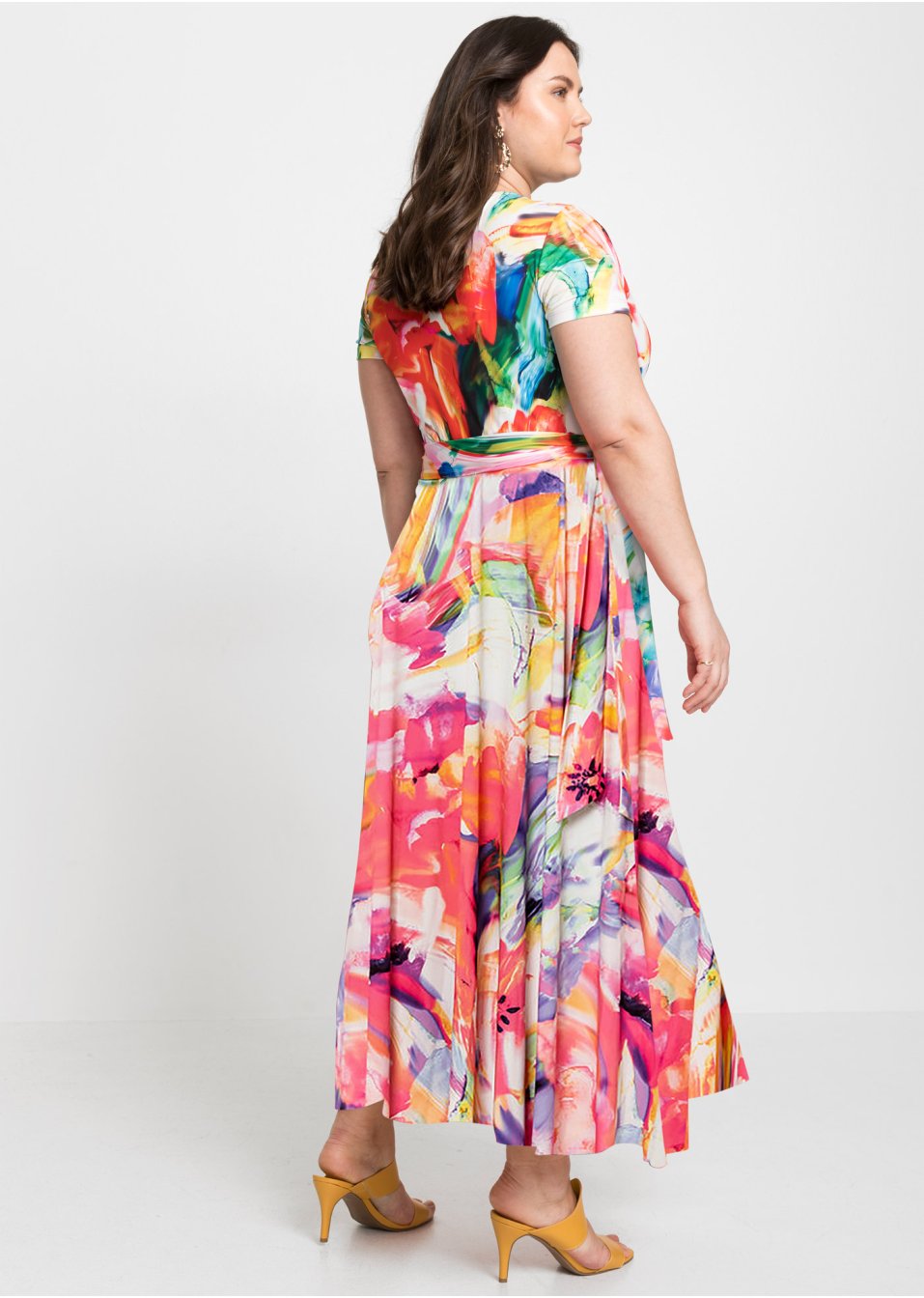 Robe à imprimé floral