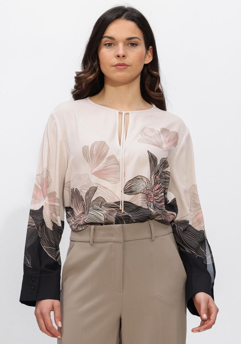 zwarte marc cain collection blouses ac 51.08 w07