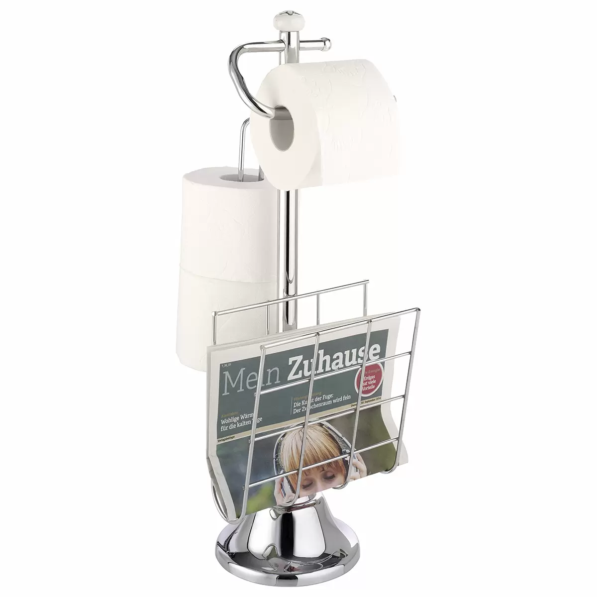Papierrollenhalter Silber