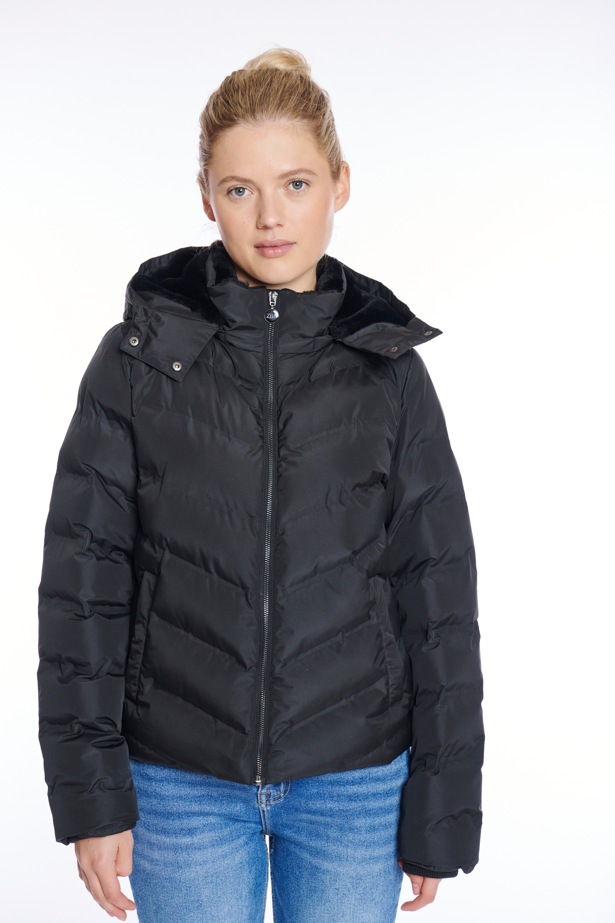ZABAIONE Steppjacke »Jacket Si44erra« mit Kapuze