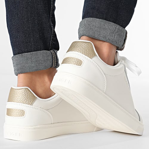 Baskets Femme Essential Cupsole Sneaker 7869 Ecru