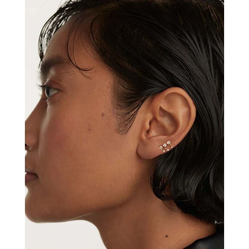 PDPAOLA Piercing - Sol - en argent doré