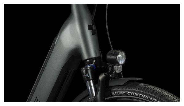 Vélo de Ville Électrique Cube Supreme Hybrid Pro 500 Easy Entry Shimano Nexus 8V 500 Wh 700 mm Gris Flash 2024