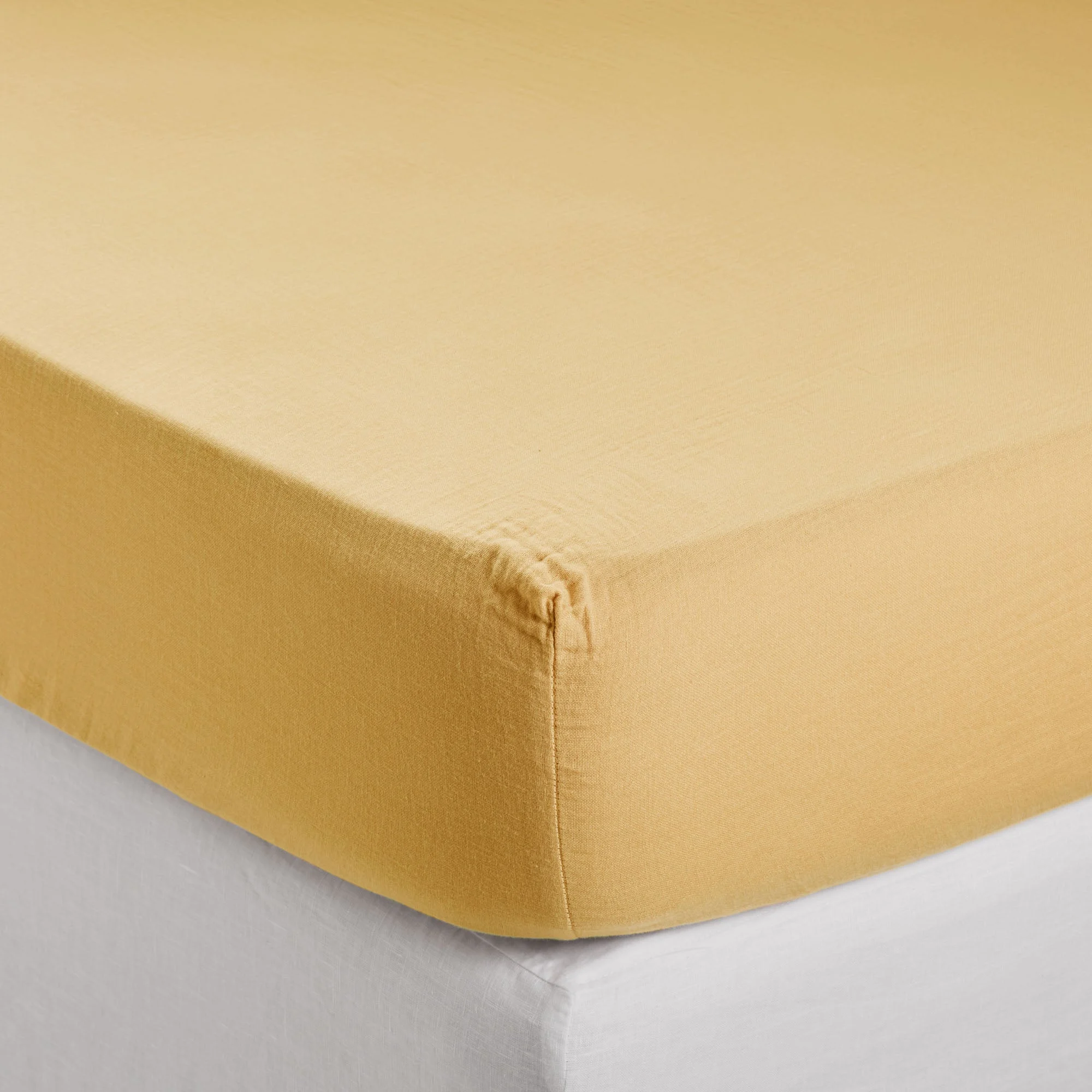 LOU - Drap housse | Jaune