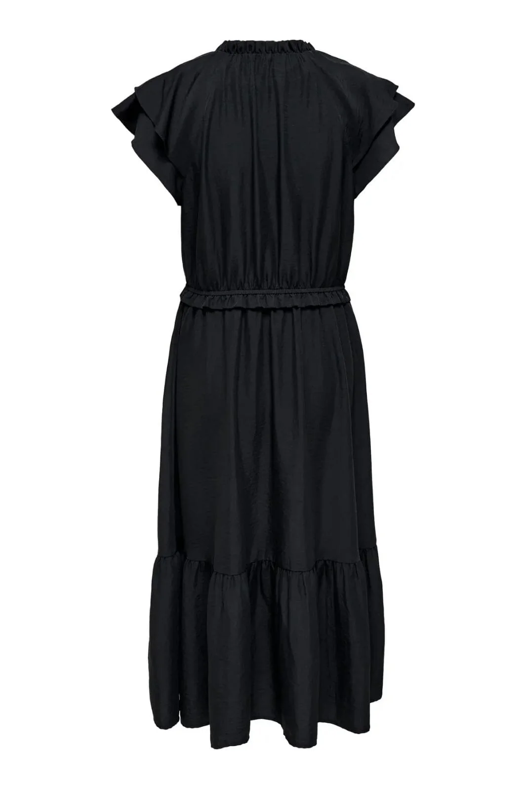 JDY Jdytrain S/L Frill Midi Dress