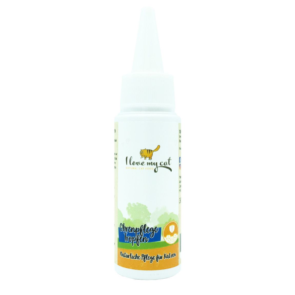 I love my cat hochwertiges Pflegeprodukt für Katzen - Ohrenpflege Tropfen
