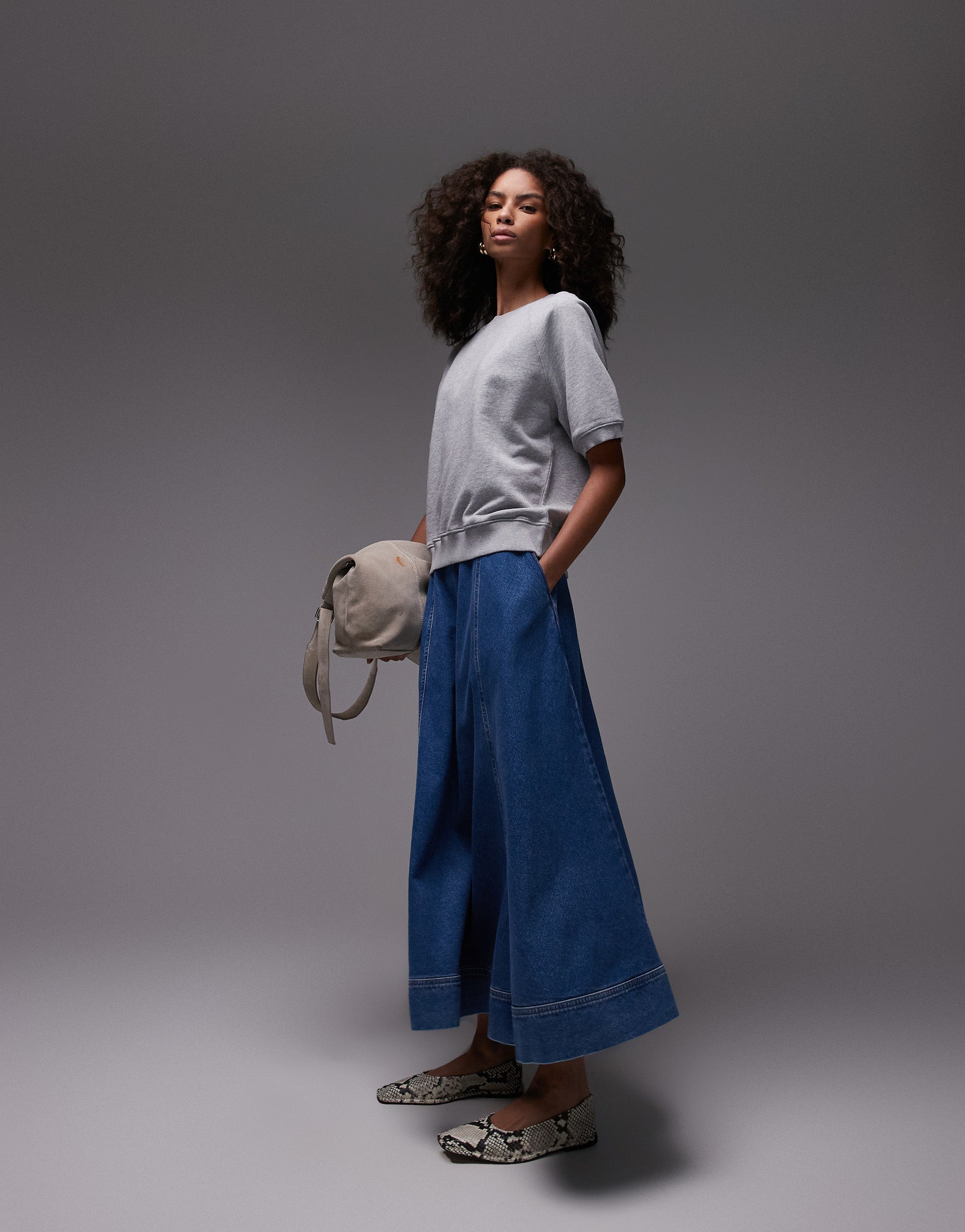 TSELINA High rise Lange rok