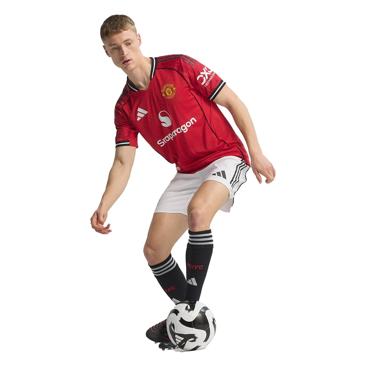 Camisola adidas Manchester United Primeiro Equipamento Authentic 2025-2026