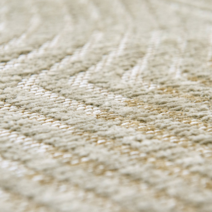 Rond modern vloerkleed - Meditation Coral 9229 Beige