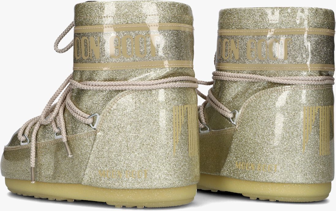 MOON BOOT gouden moon boot  icon low glitter