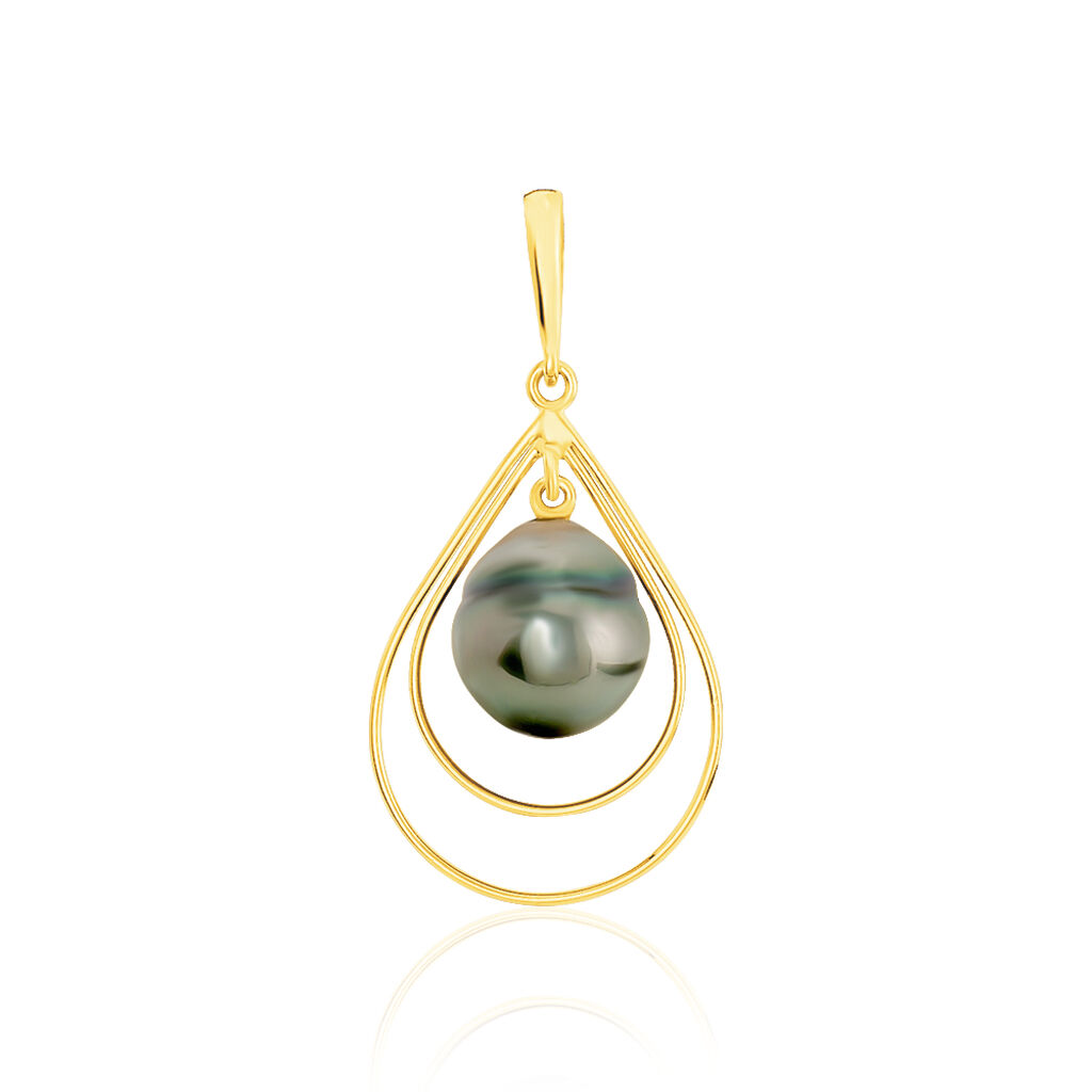 Pendentif Martyna Or Jaune Perle De Culture De Tahiti