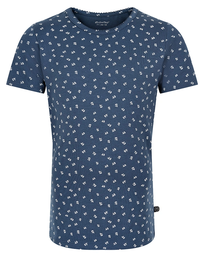 T-Shirt BASIC 33 2er Pack in rose/blau