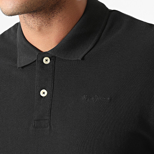 Polo Manches Courtes Vincent Noir