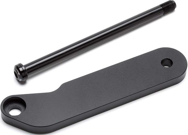 TRAILER ADAPTER THRU AXLE  black