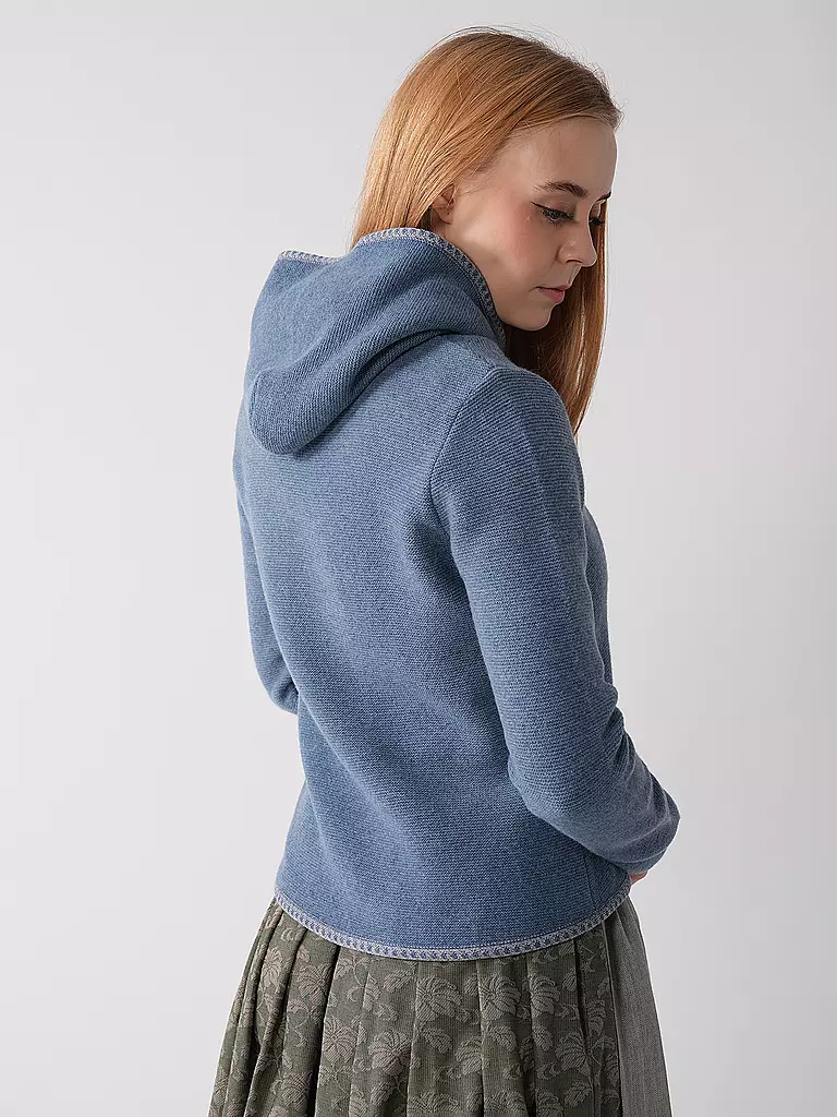 STAPF Strickjacke MALWINE blau