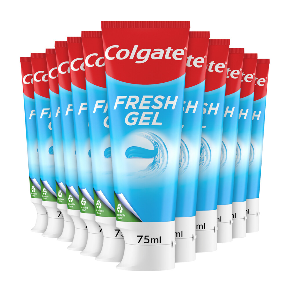 12x Colgate Tandpasta Fresh Gel75 ml