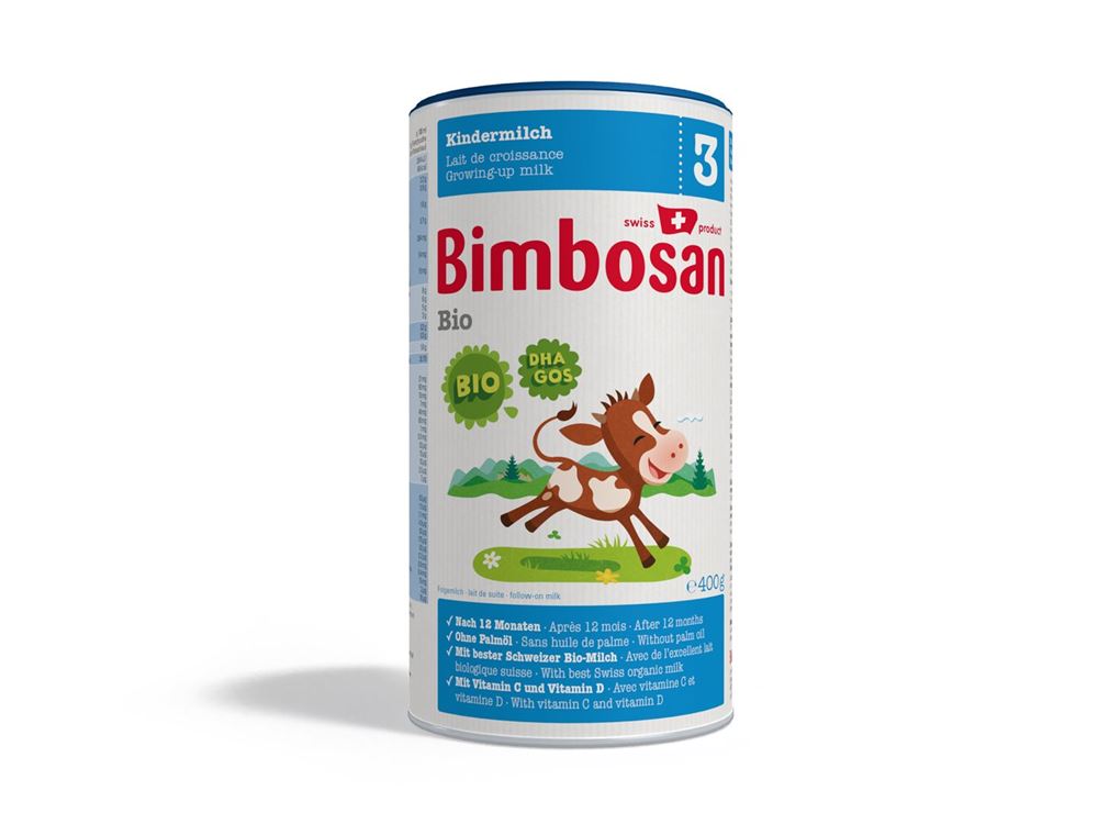 BIMBOSAN Bio 3 Kindermilch<br>400 g, Dose, Pulver