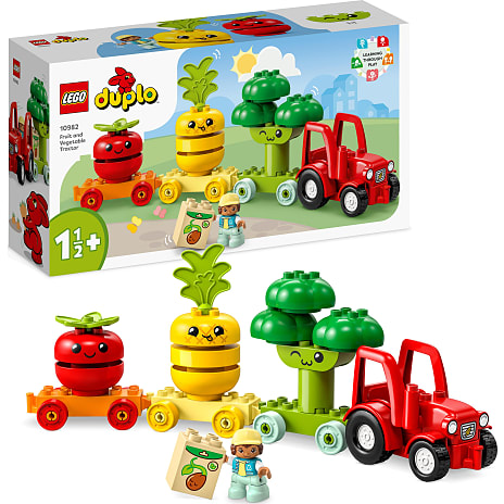 LEGO DUPLO Mine første Traktor med frugt og grøntsager 10982