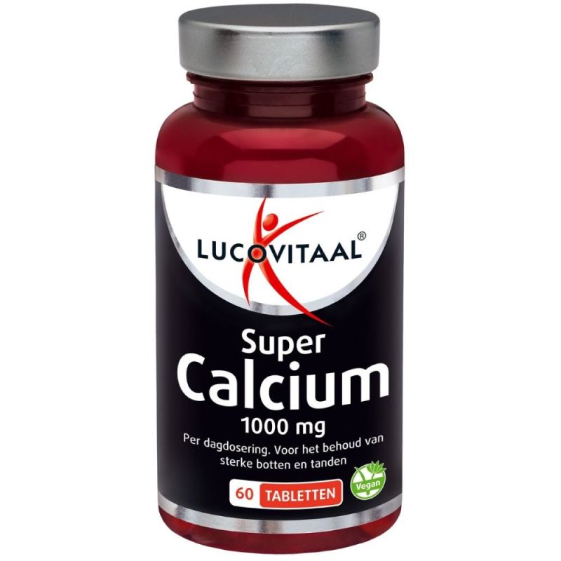 Lucovitaal Calcium super 1000mg 60 tabletten