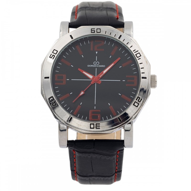 Très Belle Montre Homme Noir GIORGIO