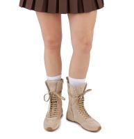 Sneakers Bronx 47639 beige Beige