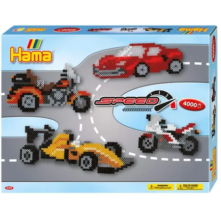Hama Bügelperlen Speed, 4000 Perlen