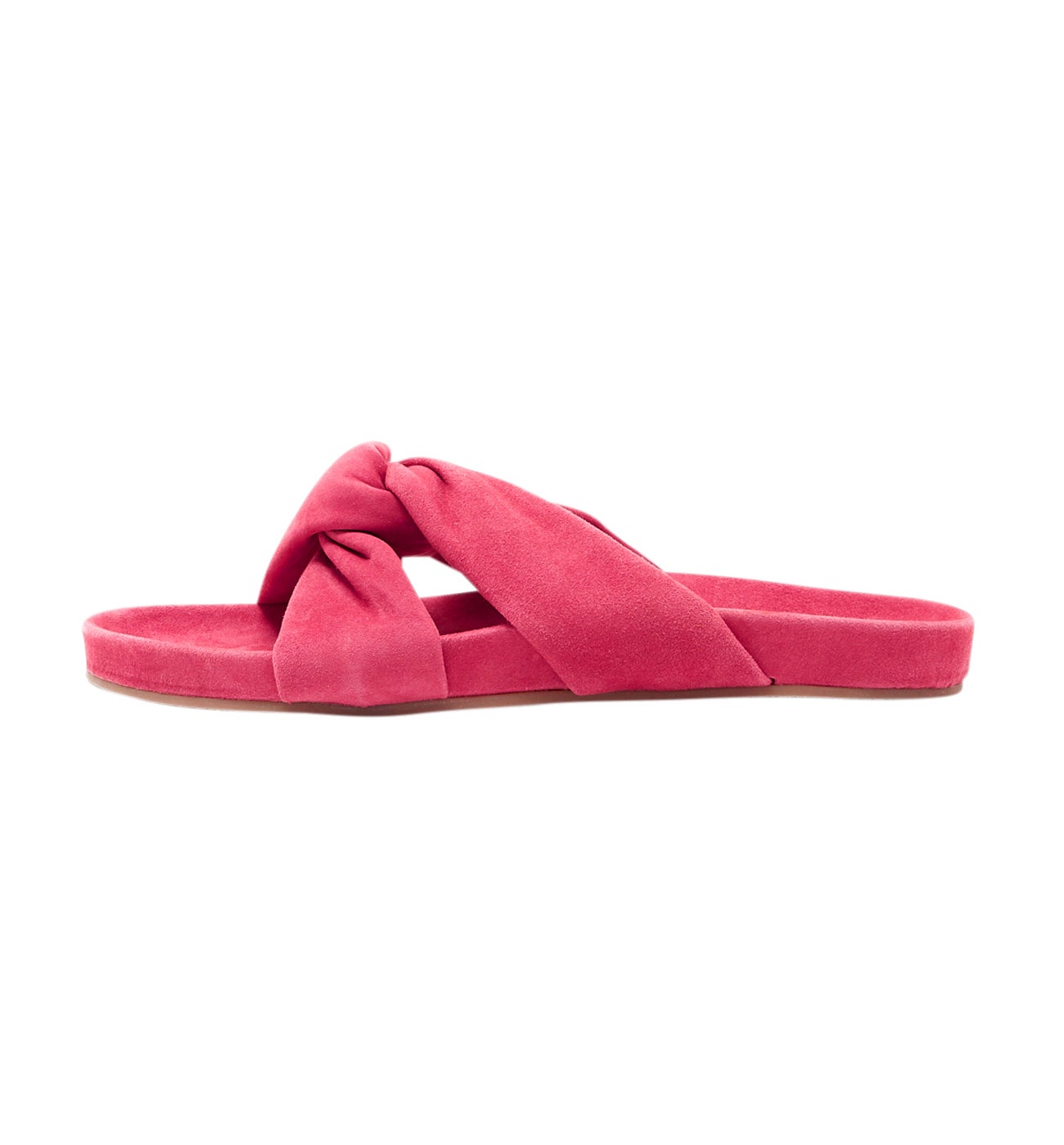 Sandales en cuir Femme - Rose fuchsia