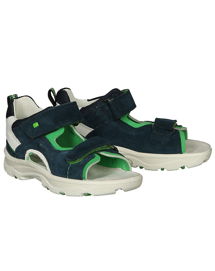 Lauflern-Sandalen PRINCE PARRET in jeansblau