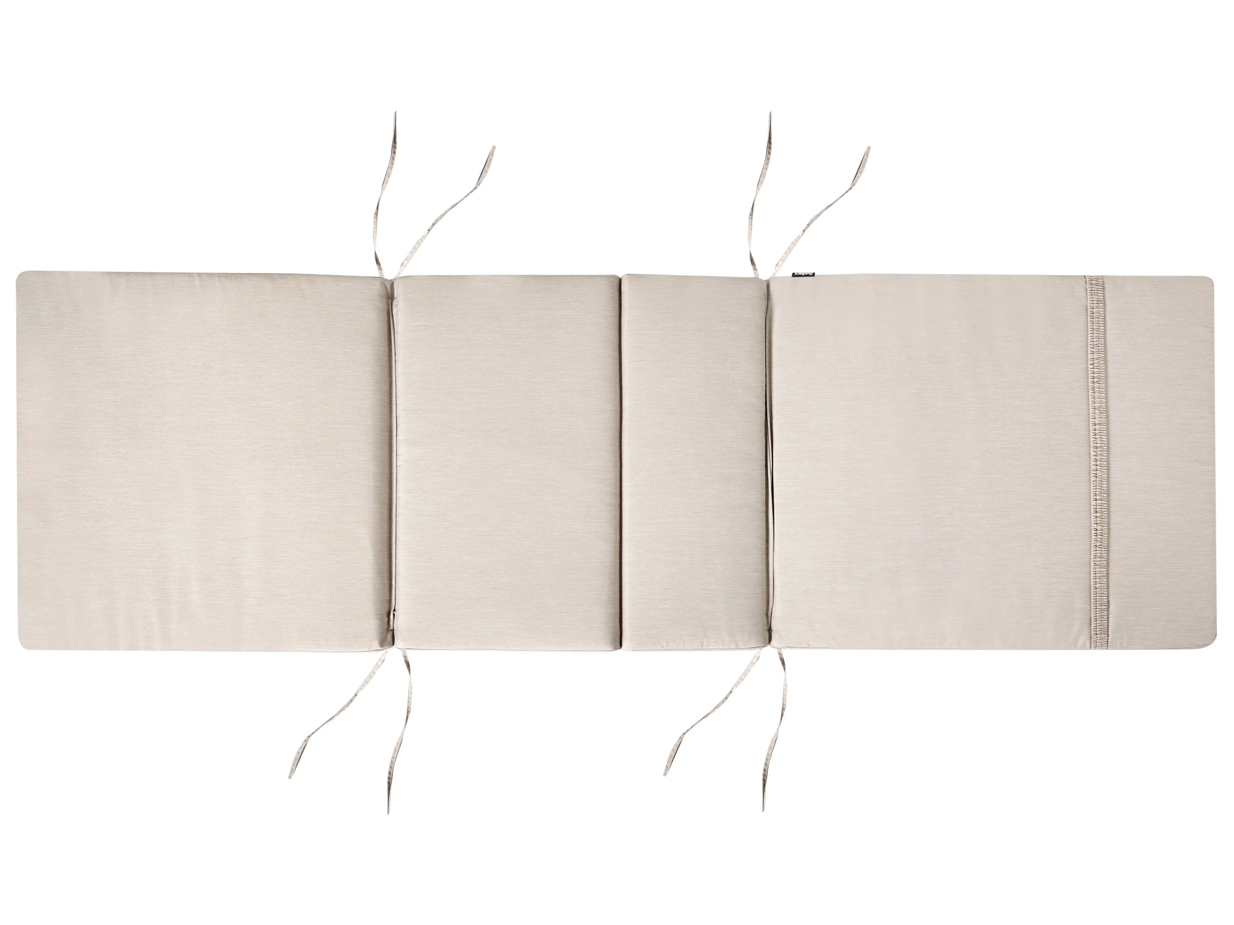 Kussen voor ligstoel TOSCANA/JAVA/AMANTEA PREMIUM 189 x 58 cm Lichtbeige