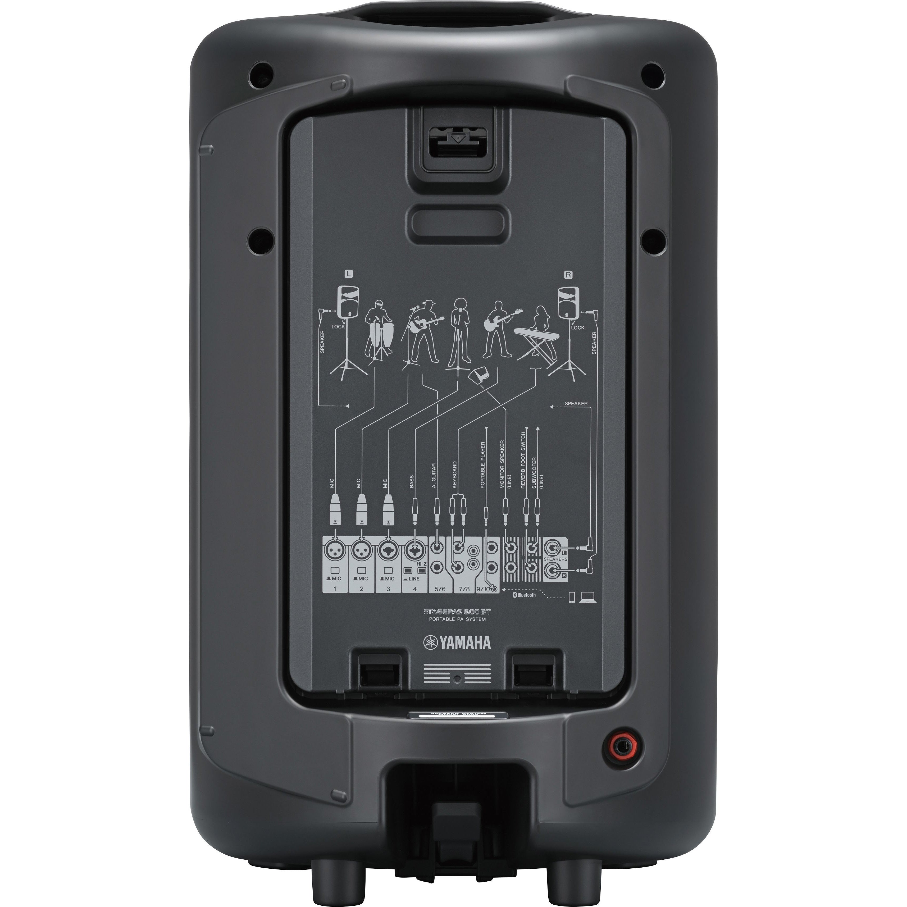 Yamaha Stagepas 600BT draagbaar PA-systeem