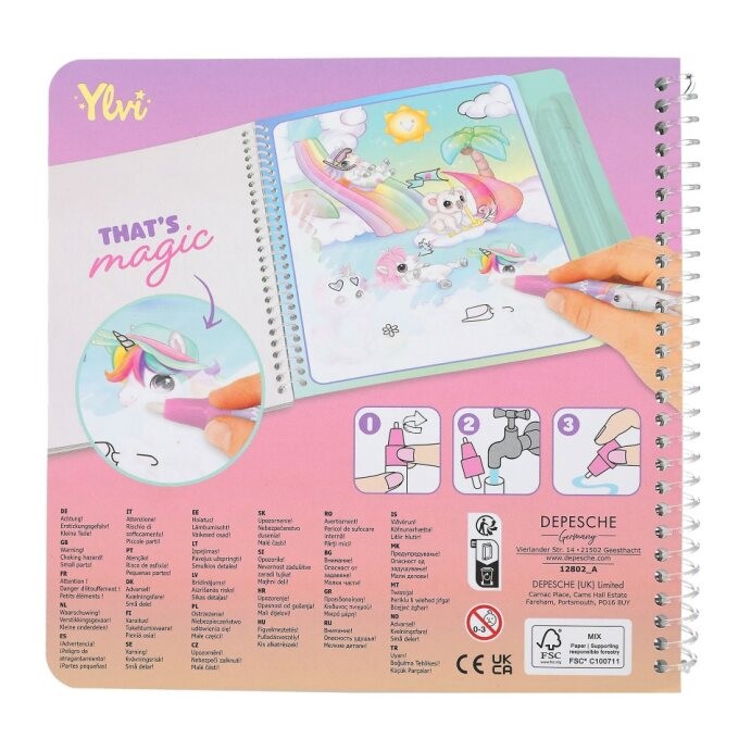 Ylvi Aqua Magic Malebog ( 0412802 )