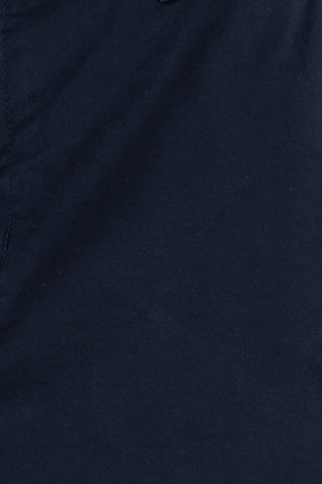 Donkerblauwe katoenen chino shorts