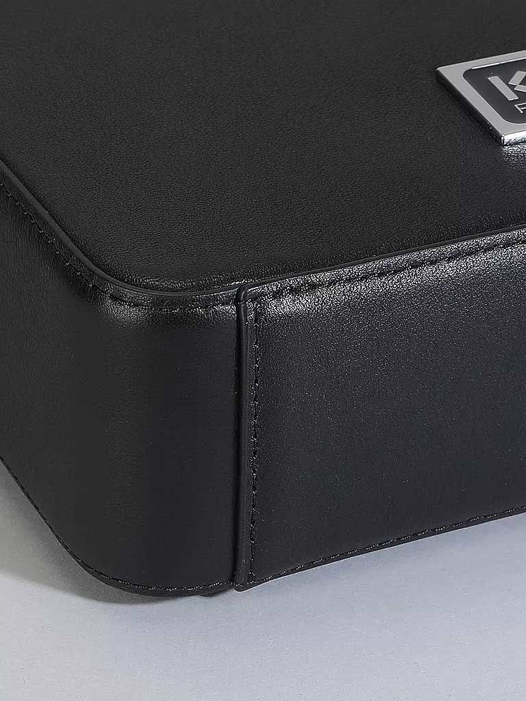 KENZO Ledertasche - Umhängetasche KENZOGRAPHY schwarz