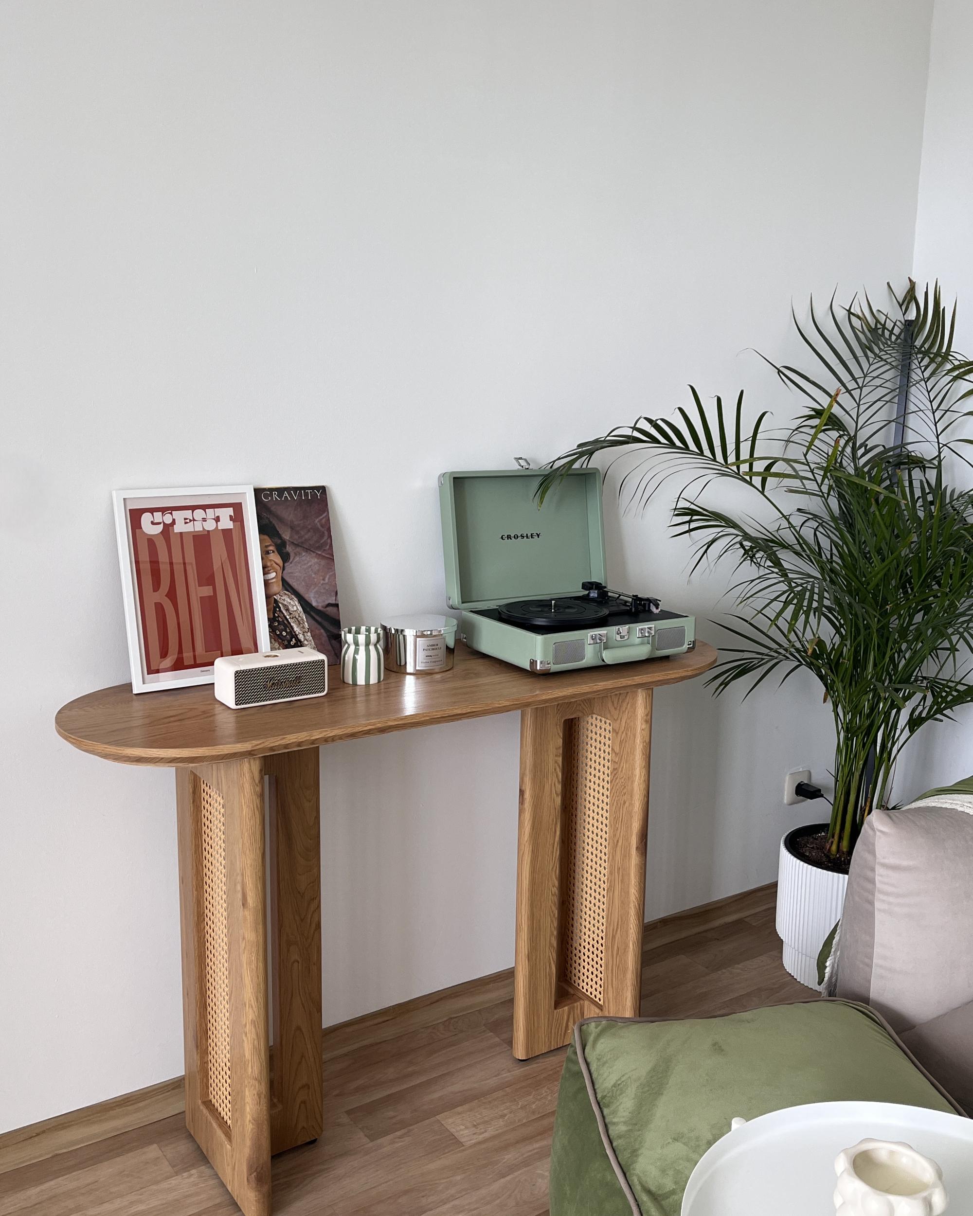 Sidetable KARLO Lichtbruin