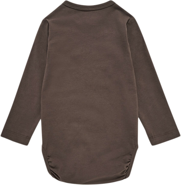 Hummel hmlFLIPS BODY L/S Chocolate brown