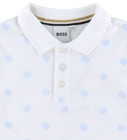 BOSS Polo - Weiß/Blau