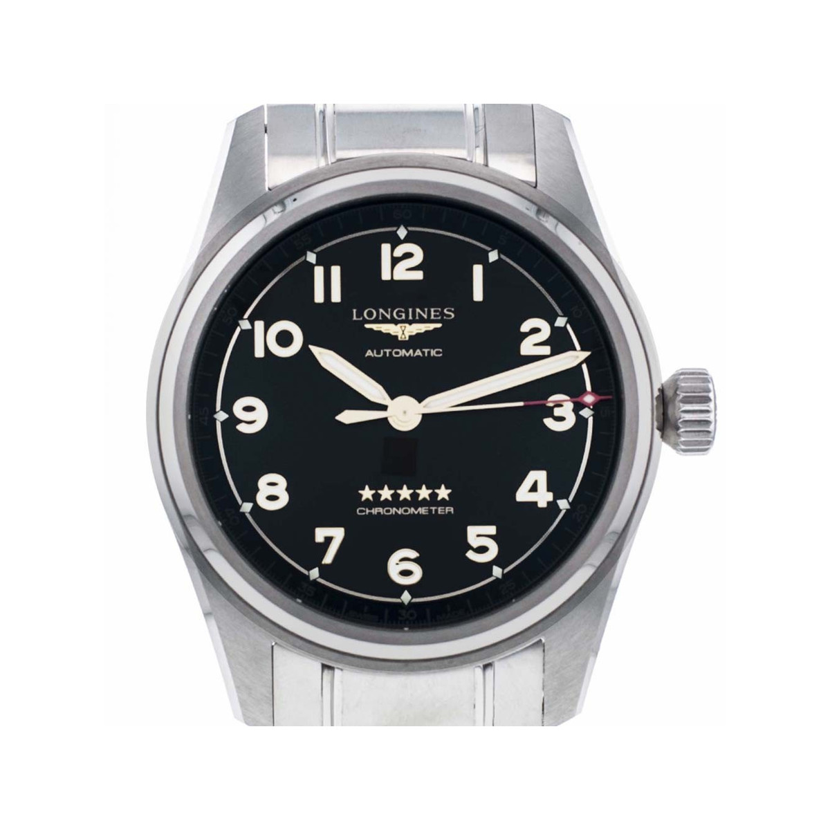 Montre d'occasion Longines Spirit homme automatique titane