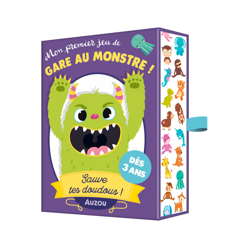 Mon Premier Jeu de Gare au Monstre- Jeu de cartes