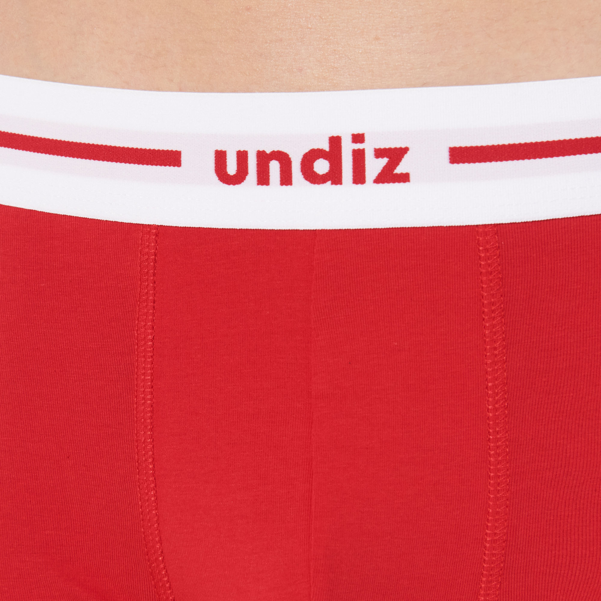 Boxer à message en coton