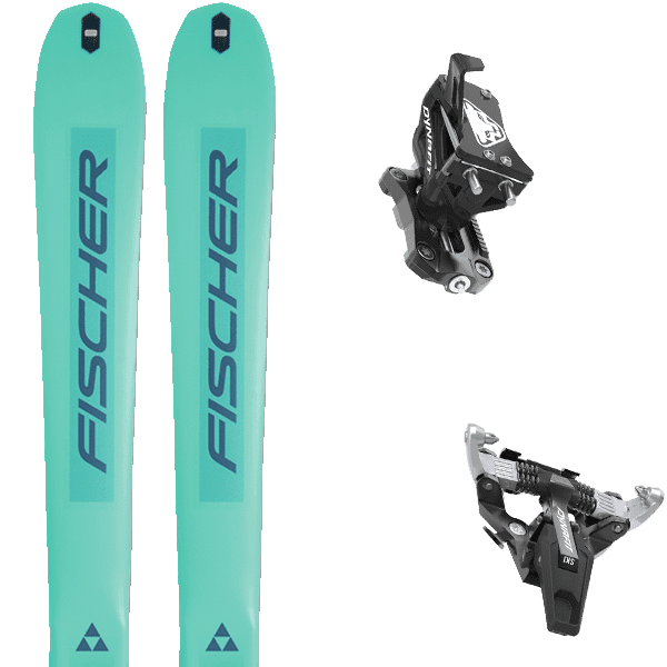 Pack ski de randonnée FISCHER TRANSALP 82 W CARBON + Fix