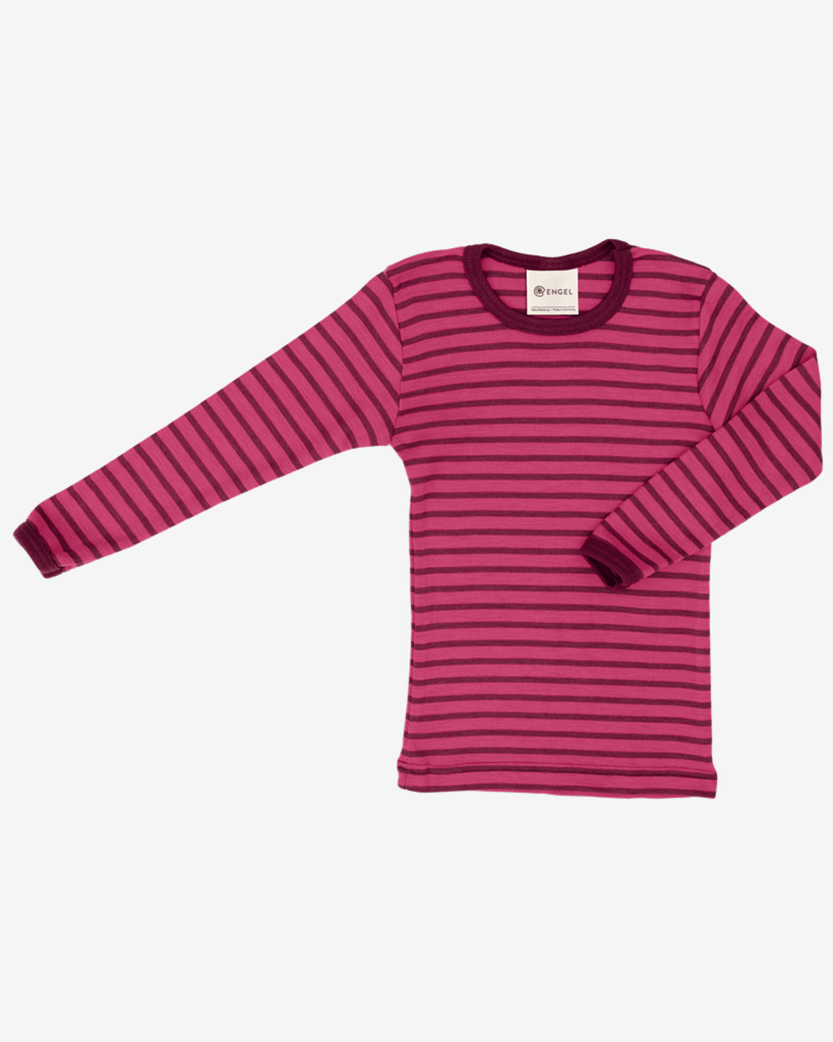 Ulltrøye Langarmet – 70% Merino 30% Silke – Ubehandlet Ull