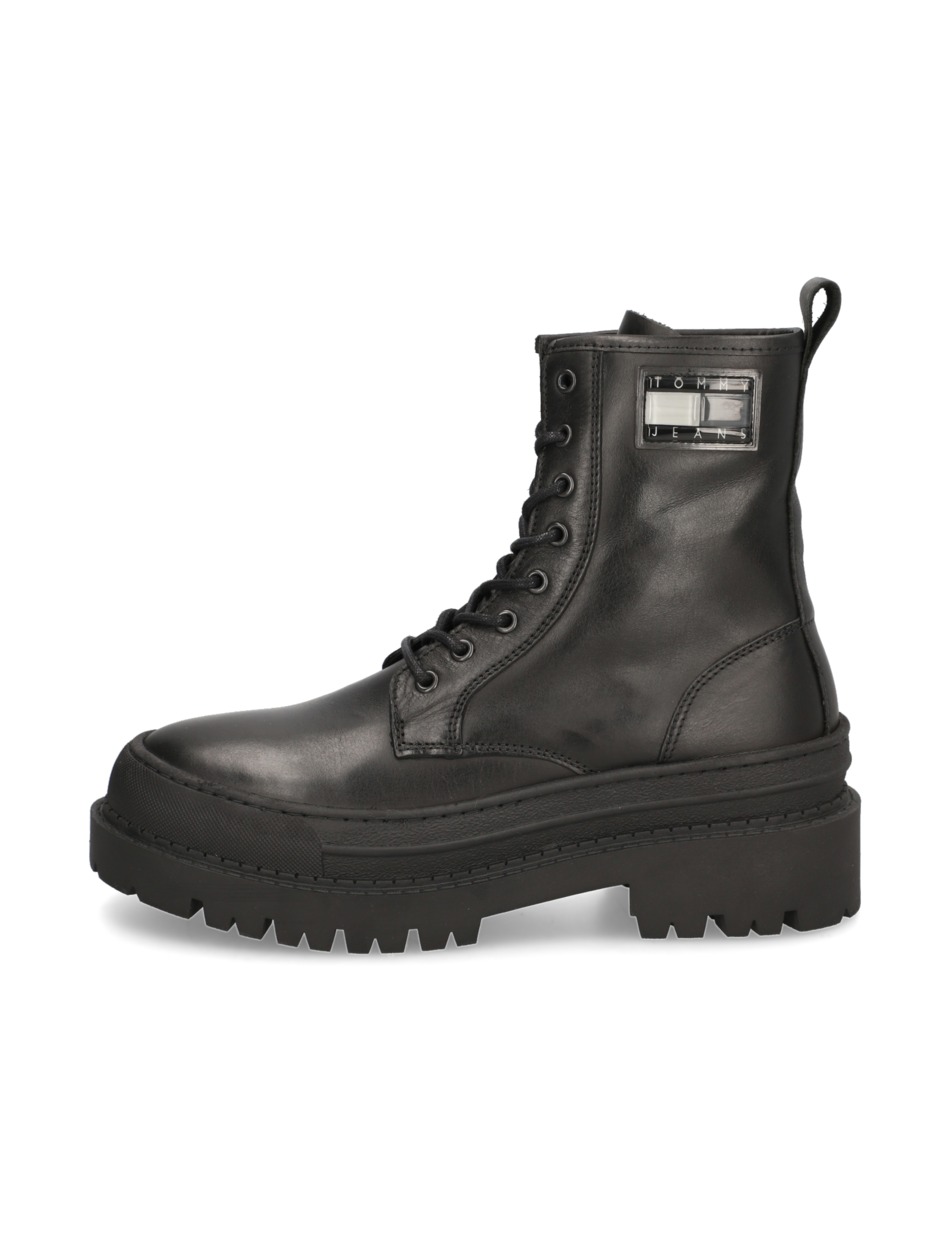 TJW FOXING LACE UP LEATHER BOOT