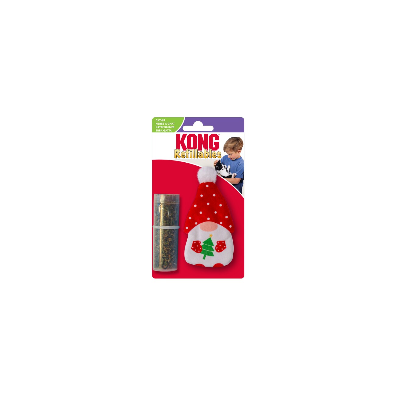 KONG Holiday Refillables Gnome