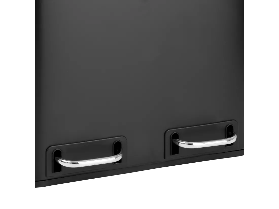 Poubelle de tri 30L en inox