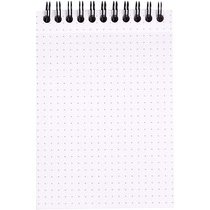 Notepad A6 80 feuilles DOT 80 g. - Noir