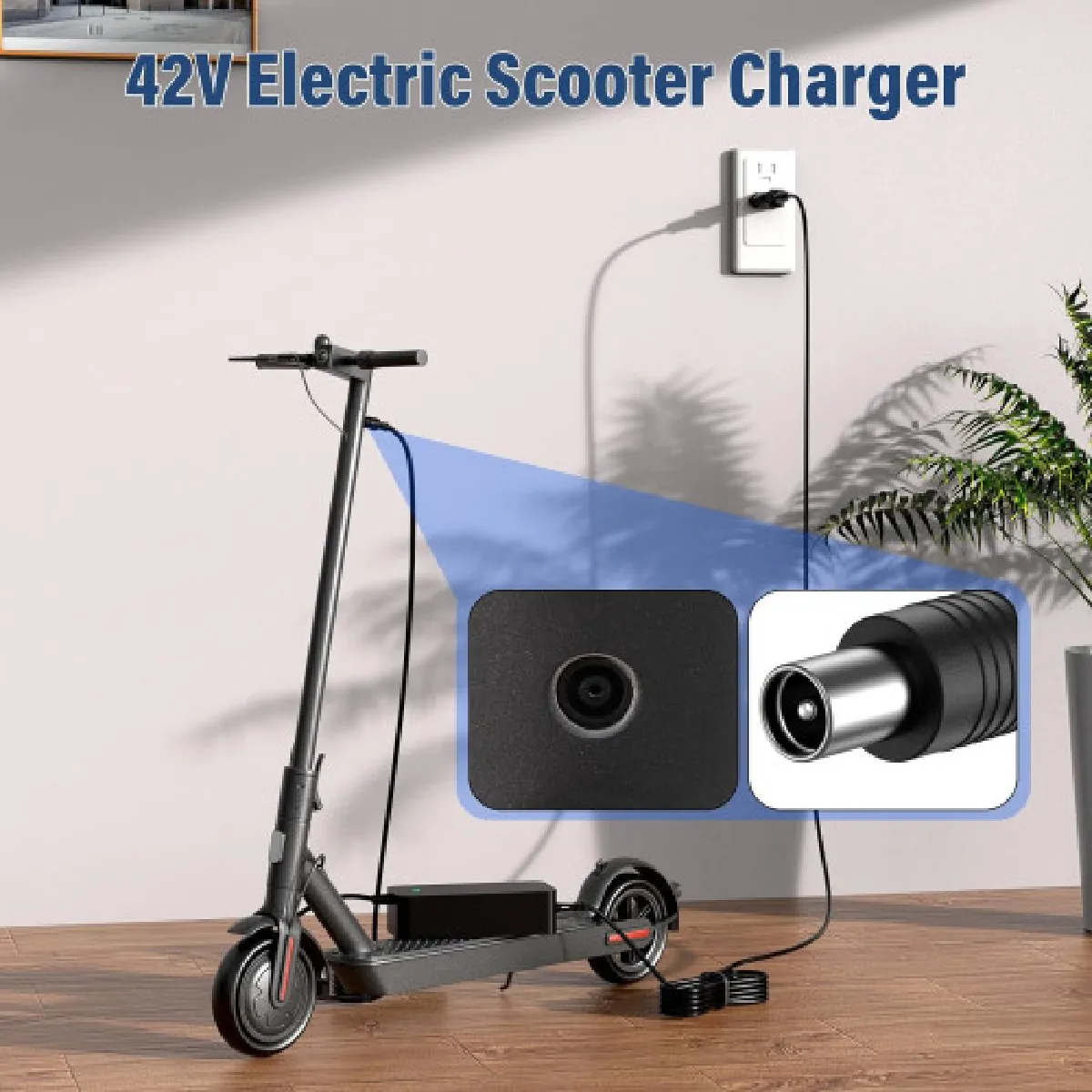 Livoo Chargeur 42V 1.7A Trottinette