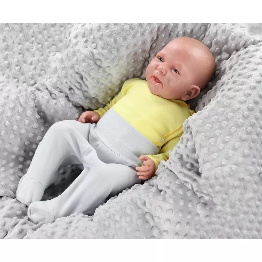 TupTam Unisex Baby Wickelbody Langarm 5er Set rosagelb