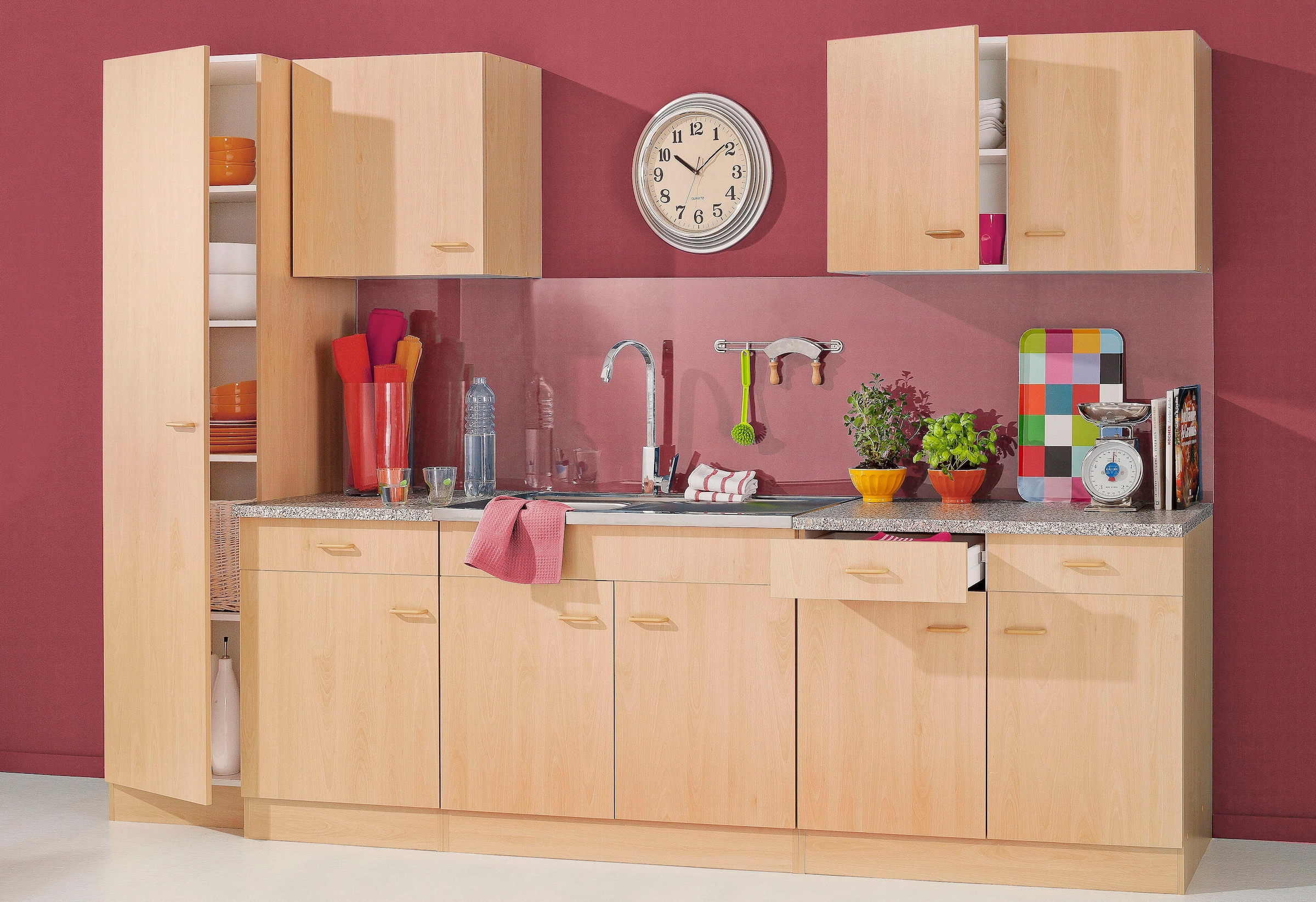 KOCHSTATION Spülenschrank »KS-Elster« Breite 100 cm